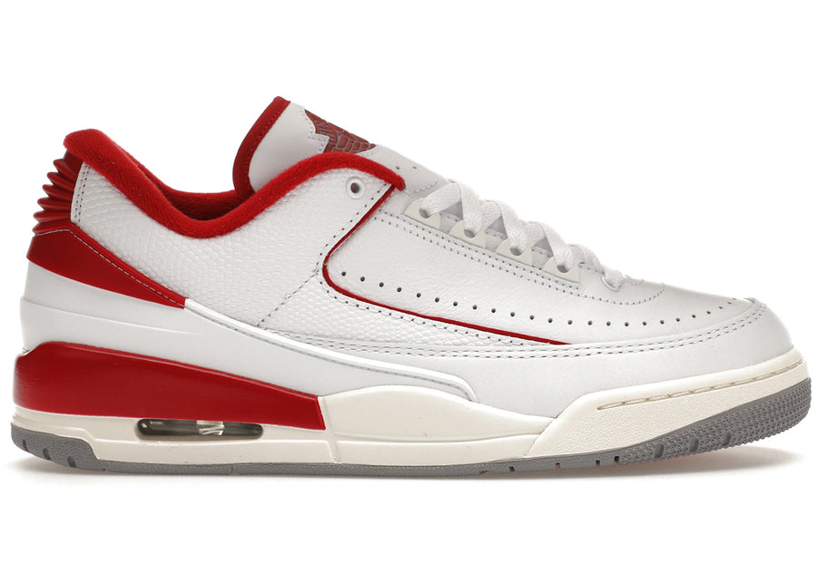 Jordan 2/3 Blanc Varsity Rouge