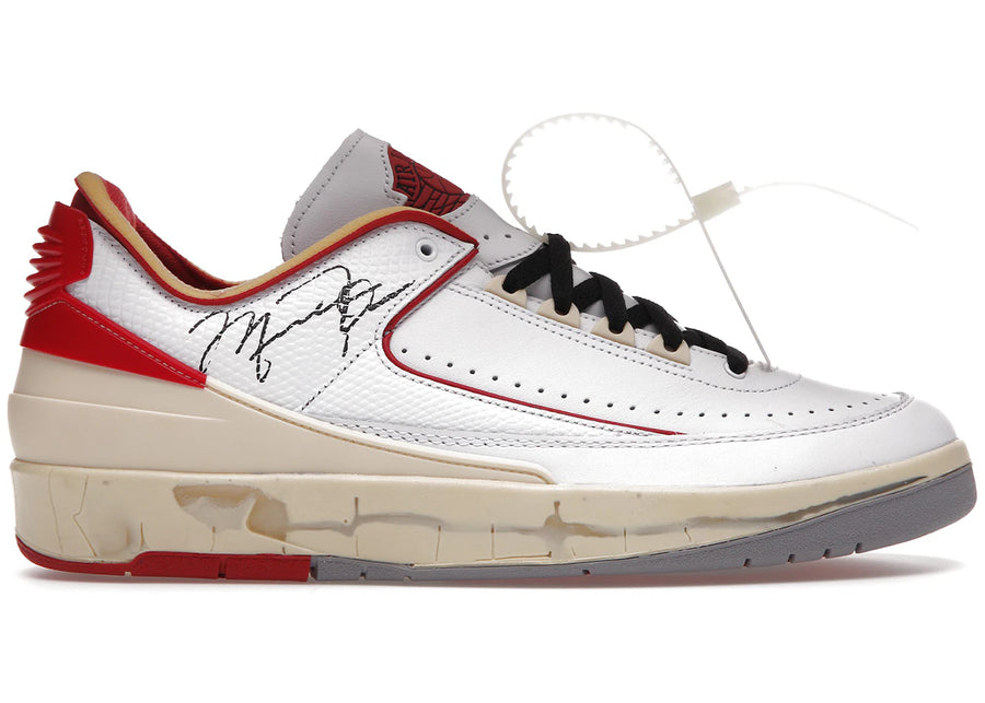 Jordan 2 Retro Low SP Off-White Blanc Rouge