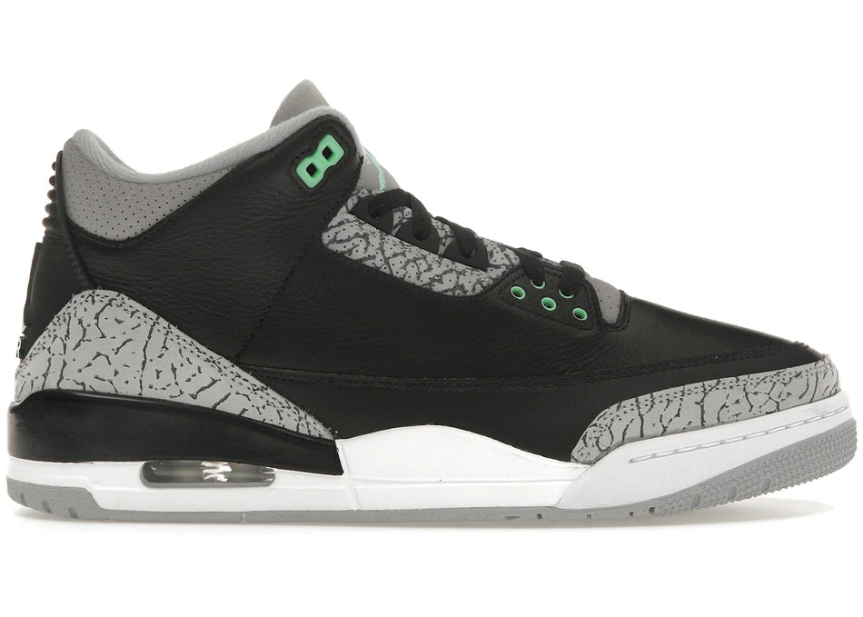 Jordan 3 Retro Green Glow