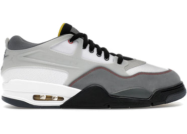 Jordan 4 RM Premium White Black Smoke Grey Fire Red