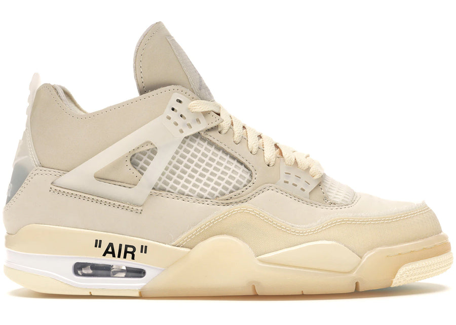 Jordan 4 Retro Off-White Sail (Femme)
