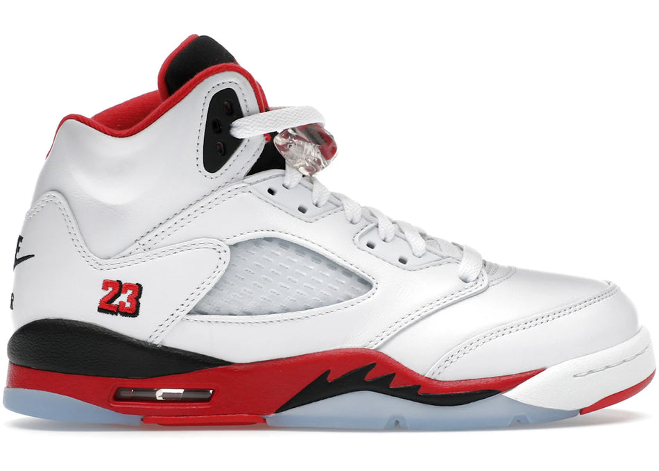 Jordan 5 Retro Fire Red Black Tongue (2025) (GS)