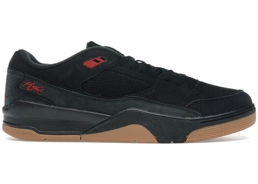 Jordan Flight Court Black Red