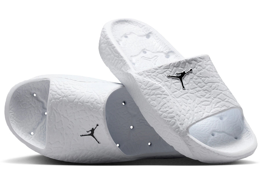 Toboggan de douche Jordan Franchise blanc et noir