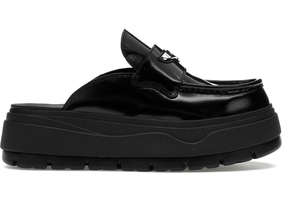 Jordan Mule Black Metallic Silver (Women's)