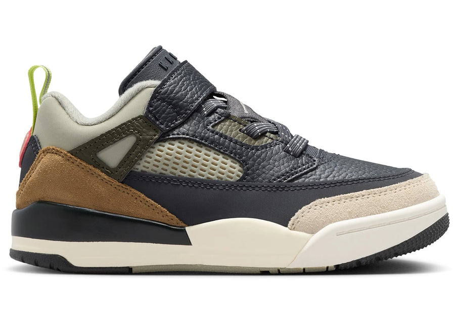 Jordan Spizike Low Anthracite Mango Cargo Khaki (PS)