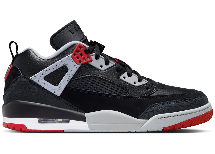 Jordan Spizike Ciment noir bas