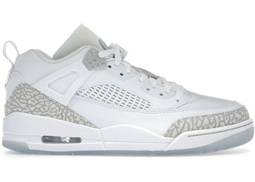 Jordan Spizike Low White Metallic Silver Barely Blue Neutral Grey