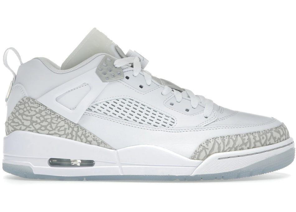 Jordan Spizike Low White Metallic Silver Barely Blue Neutral Grey