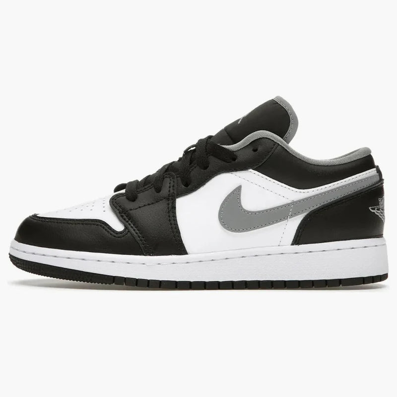 Jordan 1 Low Black White Grey (GS)