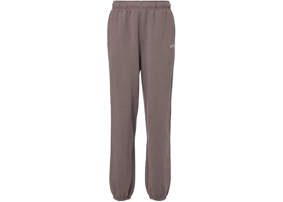 Pantalon de survêtement Alo Yoga Accolade en mélange de coton Raisinette
