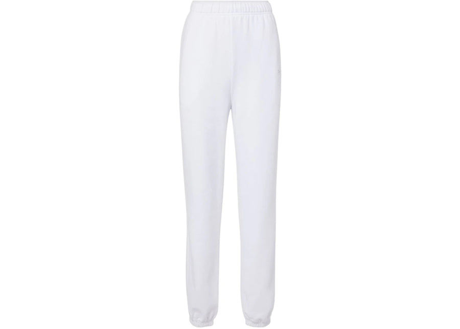 Pantalon de survêtement blanc Alo Yoga Accolade en mélange de coton