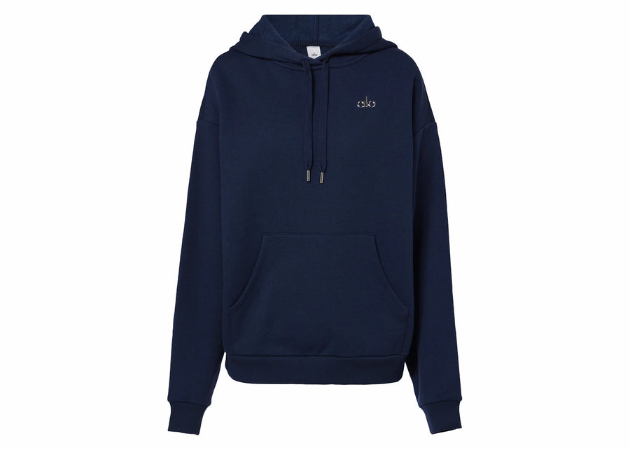 Sweat à capuche Alo Yoga Accolade bleu marine