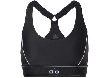 Soutien-gorge de sport Alo Yoga Airlift Suit Up Noir/Blanc