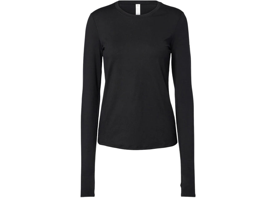 Alo Yoga Alosoft Finesse Jersey Top Black