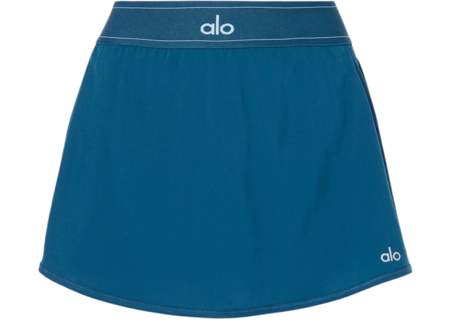 Alo Yoga Match Point Skort Eclipse Blue