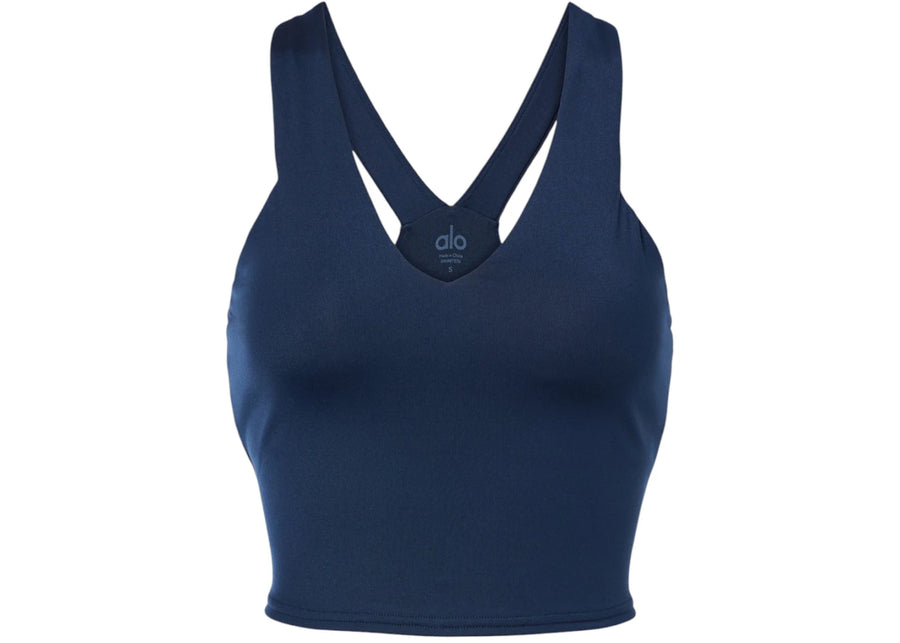 Débardeur Alo Yoga Real Bra bleu marine