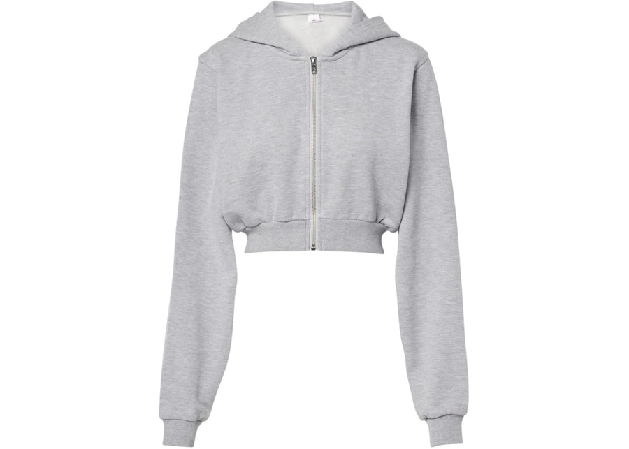 Alo Yoga Sweet Escape Cotton-Blend Hoodie Athletic Heather Grey