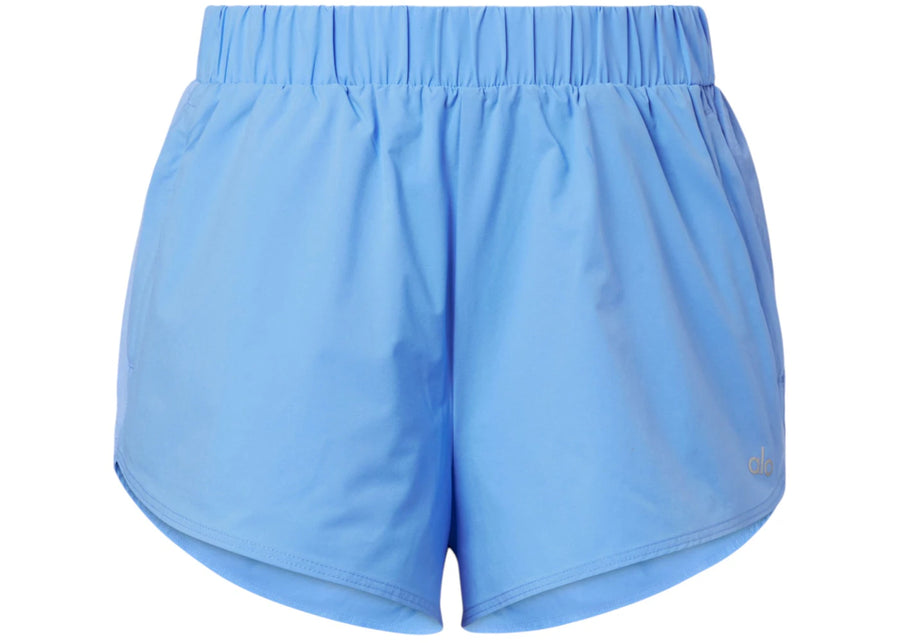 Alo Yoga Women's Playmaker Shorts Crystal Clear Blue