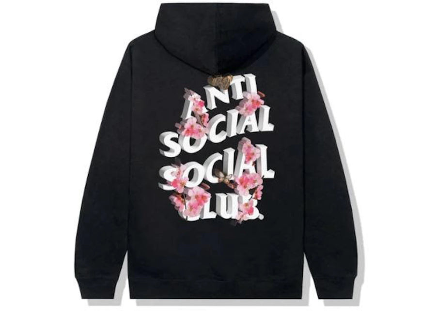 Sweat à capuche noir Anti Social Social Club 4k Kkoch