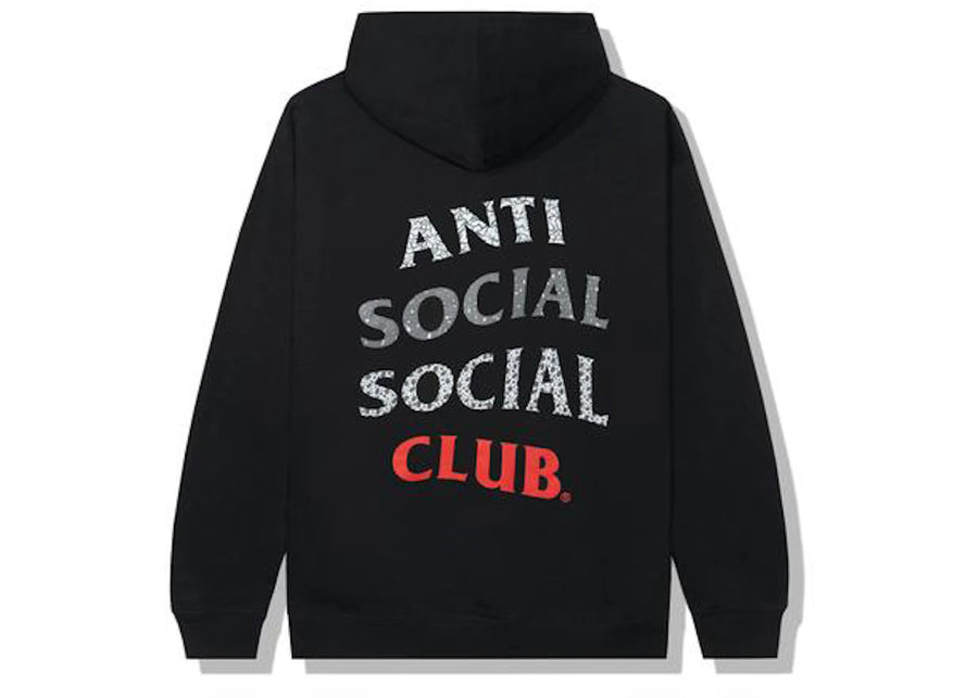 Sweat à capuche noir Anti Social Social Club 99 Retro IV