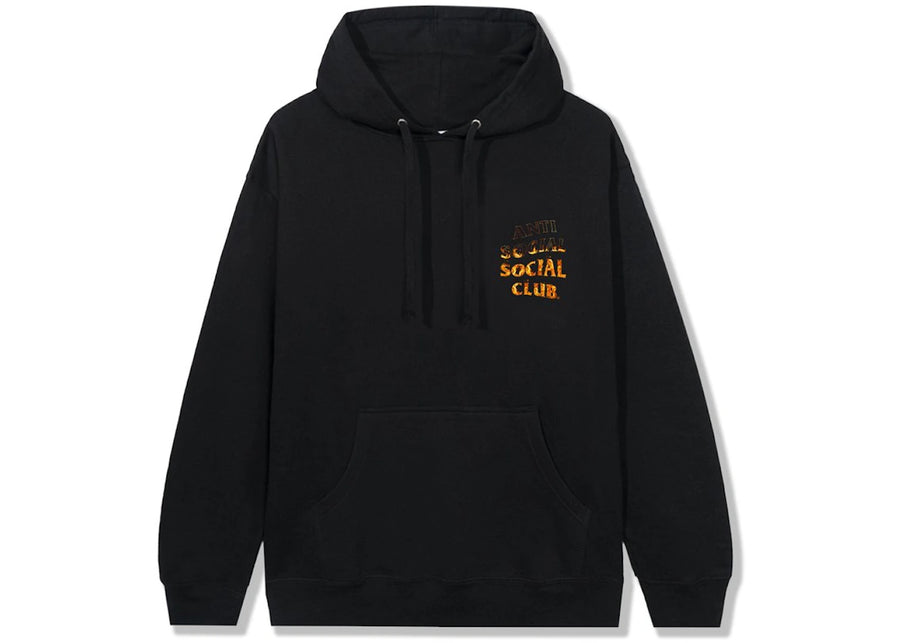 Anti Social Social Club Un Feu Intérieur Sweat à capuche noir