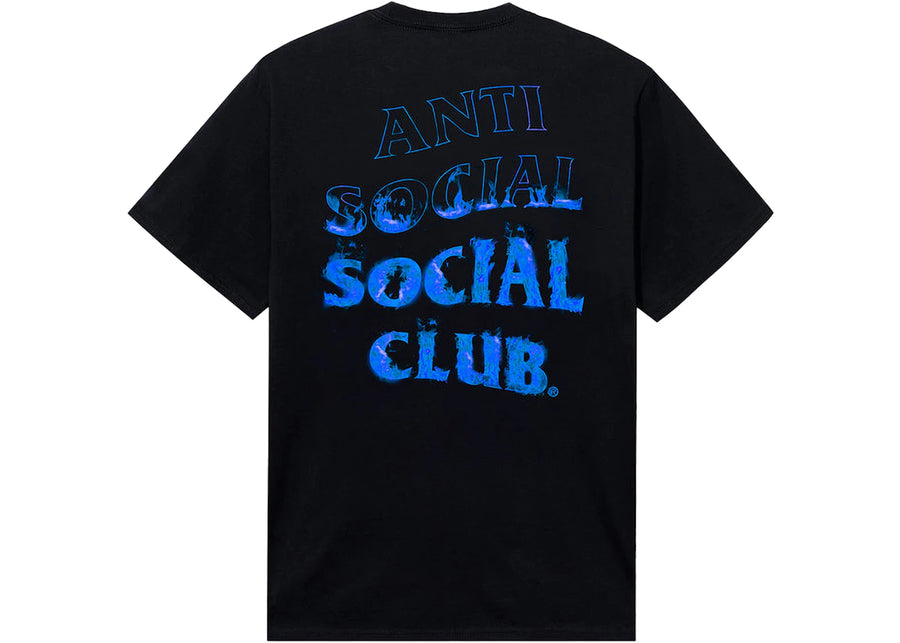 T-shirt Anti Social Social Club A Fire Inside (FW23) Noir