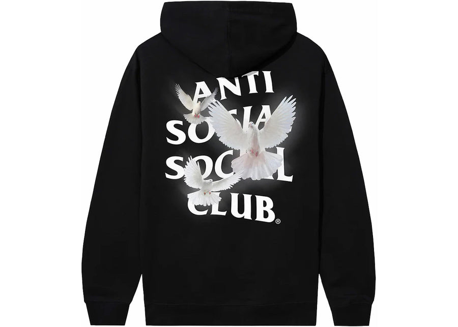 Sweat à capuche noir Anti Social Social Club Appreciate Life