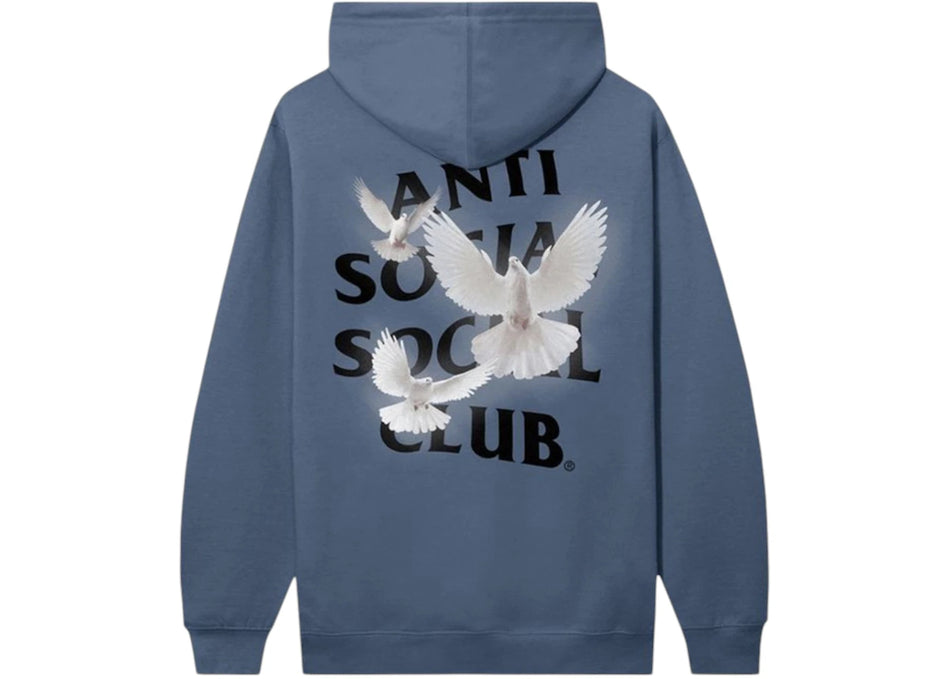 Anti Social Social Club Appreciate Life Hoodie Storm Blue