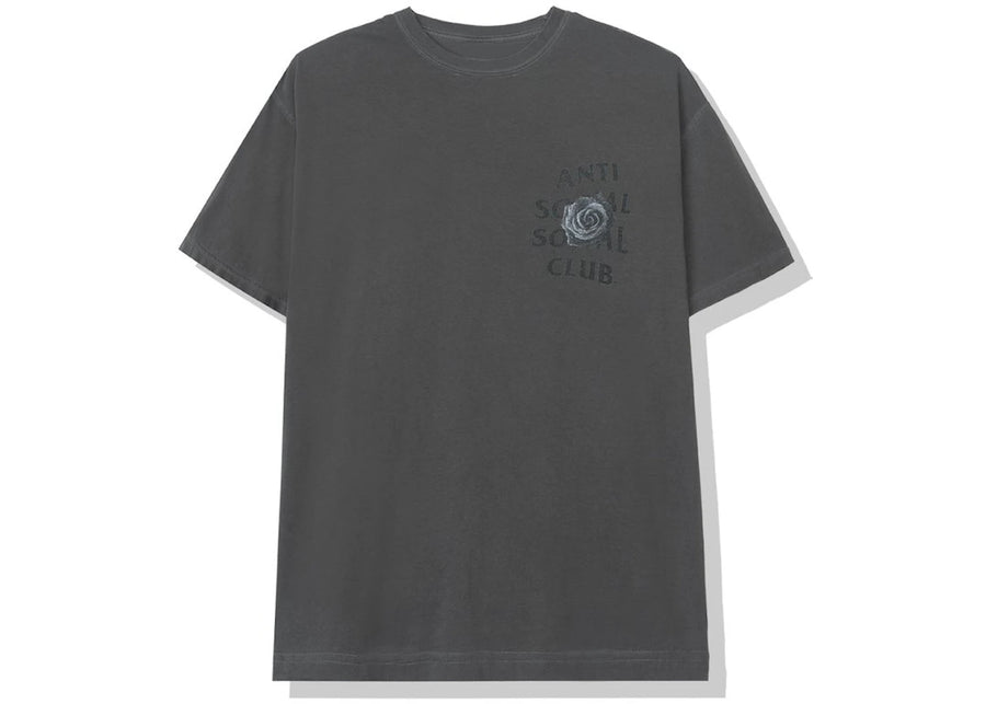 T-shirt noir Anti Social Social Club avec émoji chauve-souris