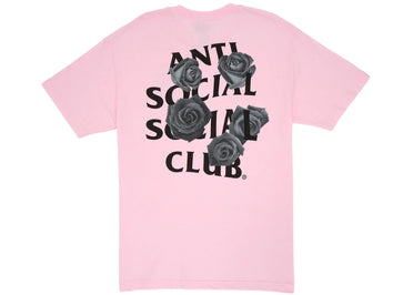 Anti Social Social Club Bat Emoji Tee Pink