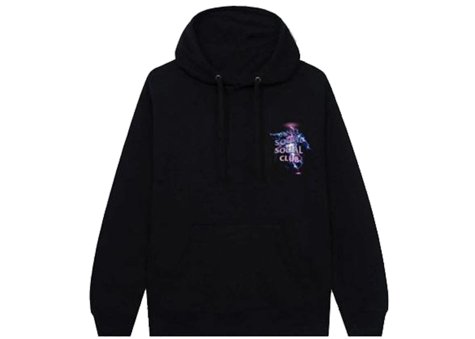 Anti Social Social Club Bolt From The Blue Hoodie Black