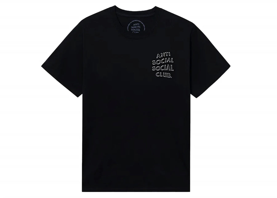 T-shirt noir « Anti Social Social Club Burnout »