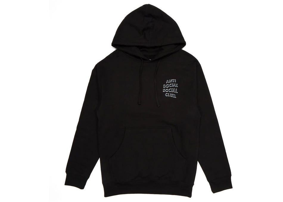 Anti Social Social Club Burnout Hoodie Black