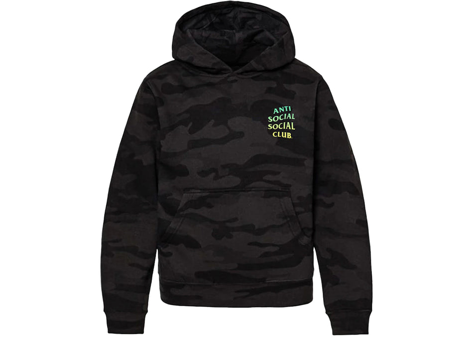Anti Social Social Club Cancelled Again Hoodie Camo