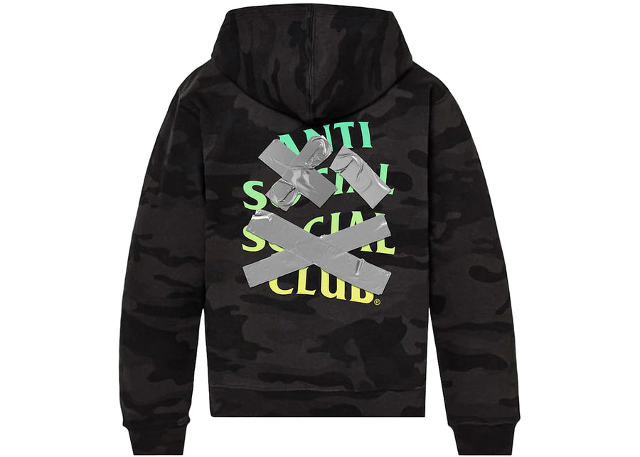 Club social antisocial annulé à nouveau Sweat à capuche camouflage