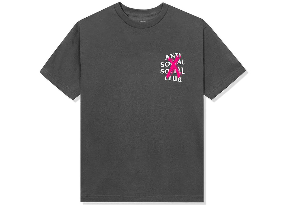 Anti Social Social Club Cancelled F&F Tee Grey
