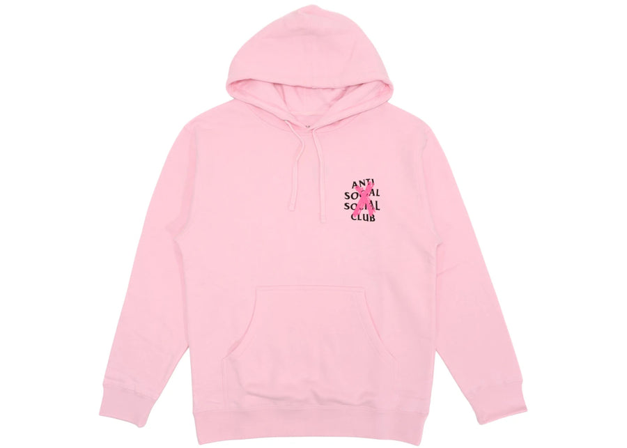 Sweat à capuche rose Anti Social Social Club annulé