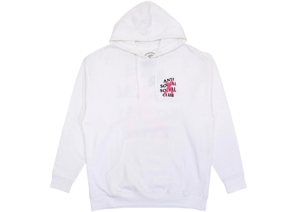 Anti Social Social Club Cancelled Hoodie White
