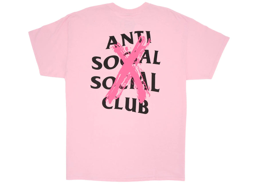 T-shirt rose « Anti Social Social Club Canceled »