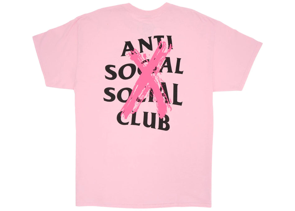 Anti Social Social Club Cancelled T-Shirt Pink