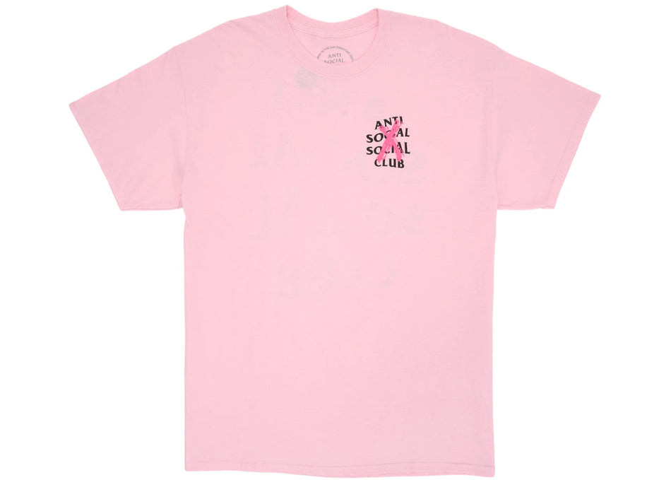 Anti Social Social Club Cancelled T-Shirt Pink