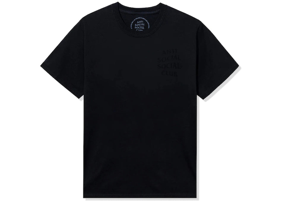 Anti Social Social Club Cancelled Tonal Tee Black