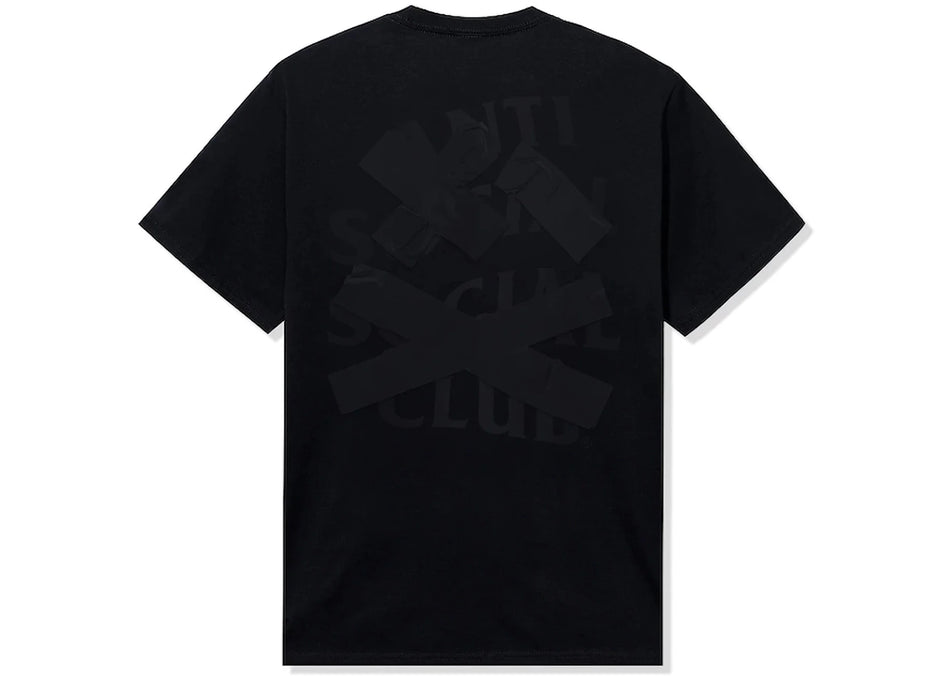 Anti Social Social Club Cancelled Tonal Tee Black
