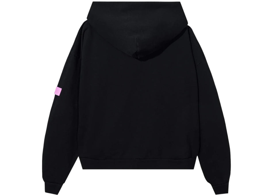 Anti Social Social Club Cozy Oversized Hoodie Black
