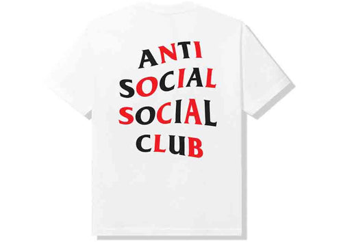 Anti Social Social Club Enrolled Tee White