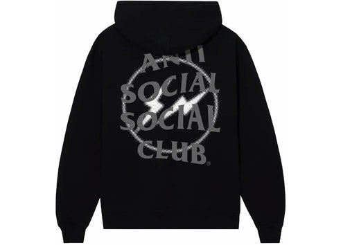 Anti Social Social Club Fragment Half Tone Hoodie Black/Gray