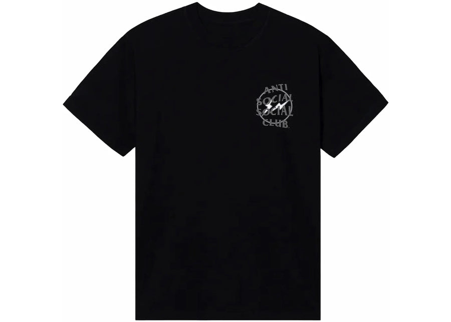 T-shirt bicolore noir/gris Anti Social Social Club Fragment