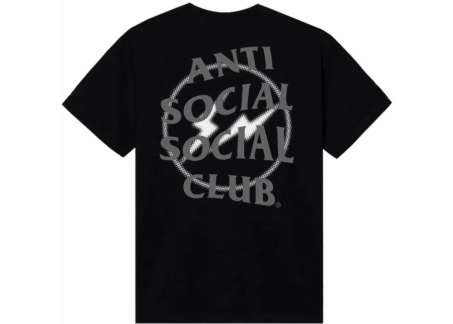 T-shirt bicolore noir/gris Anti Social Social Club Fragment