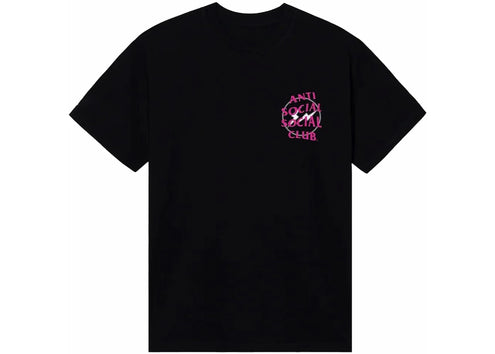 Anti Social Social Club Fragment Half Tone Tee Black/Pink
